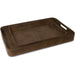 Derby Rectangle Leather Tray Set by Regina Andrew. Made from leather in a modern style.