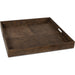 Derby Square Leather Tray by Regina Andrew. Made from leather in a modern style.