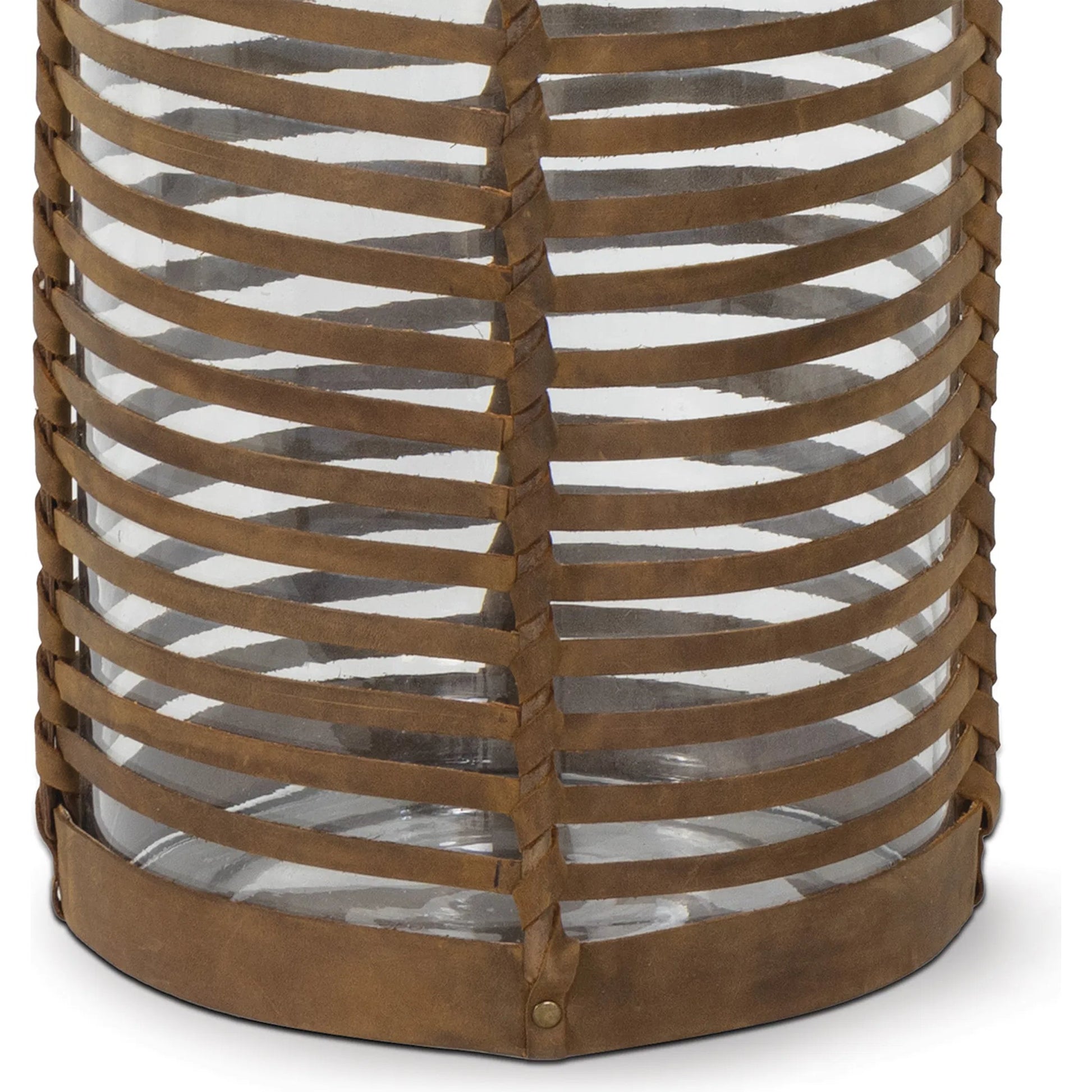 Finn Leather Hurricane by Regina Andrew in brown. Made from leather in a cottage & farmhouse style.