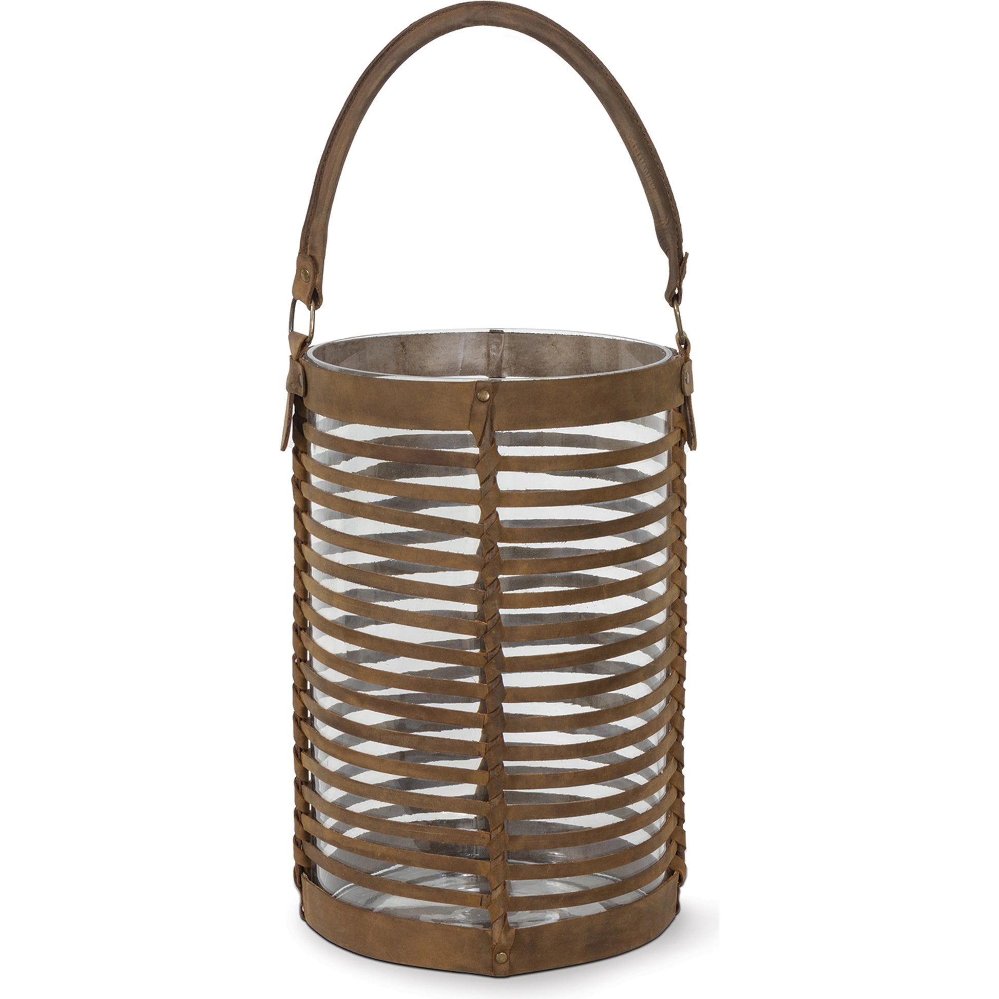 Finn Leather Hurricane by Regina Andrew in brown. Made from leather in a cottage & farmhouse style.