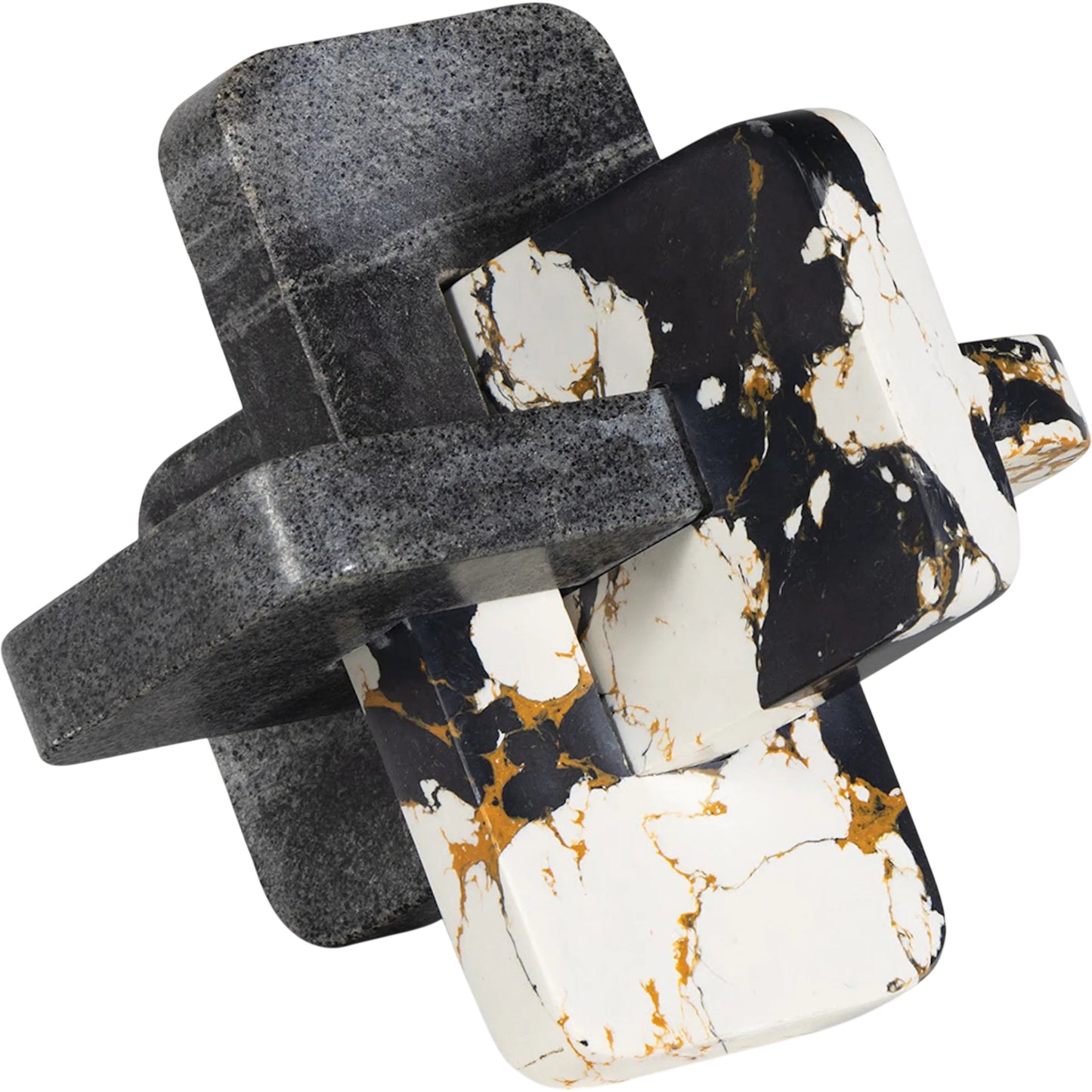 000 SI-2629014 | Primary Silo | Libra Marble Accessory by Regina Andrew in black and natural stone. Made from marble in a unique style.