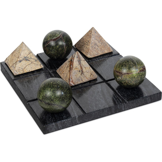 Tic Tac Toe Marble Board by Regina Andrew. Made from marble in a unique style.