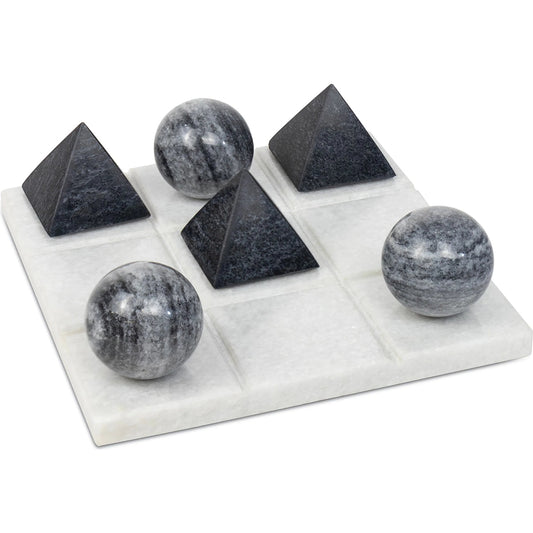 Tic Tac Toe Marble Board by Regina Andrew. Made from marble in a unique style.