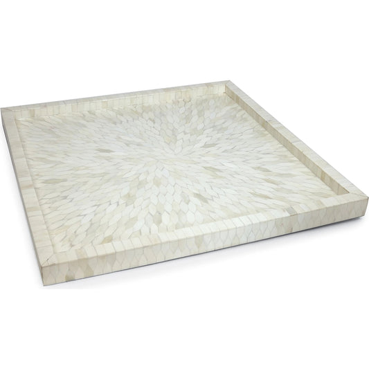 Montara Bone Tray by Regina Andrew. Made from bone in a unique style.