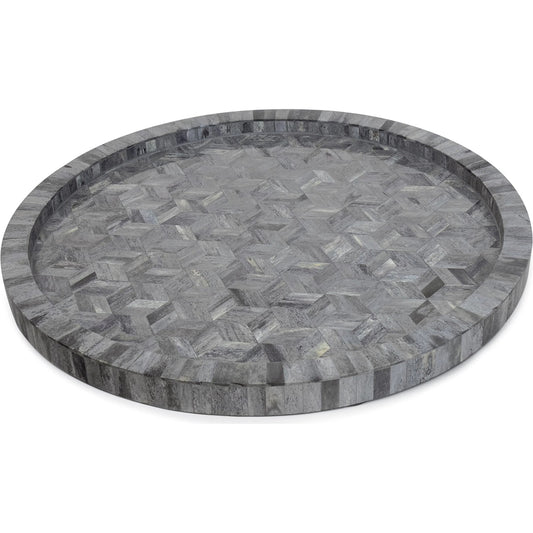 Jullian Bone Tray by Regina Andrew. Made from bone in a unique style.