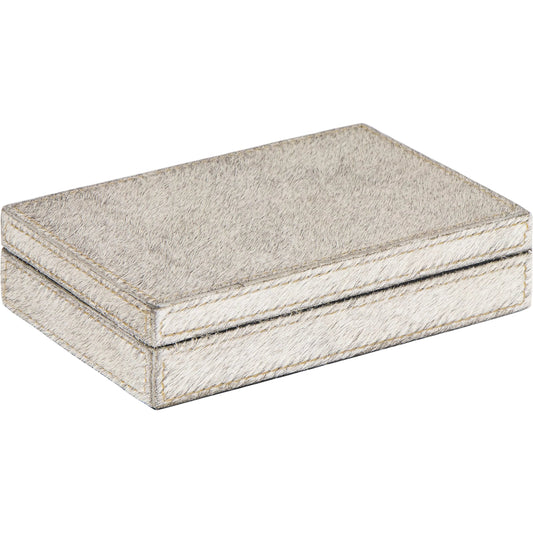 001 SI-2528193 | Primary Silo | Andres Hair on Hide Playing Card Set by Regina Andrew in grey and grey. Made from hair on hide in a unique style.