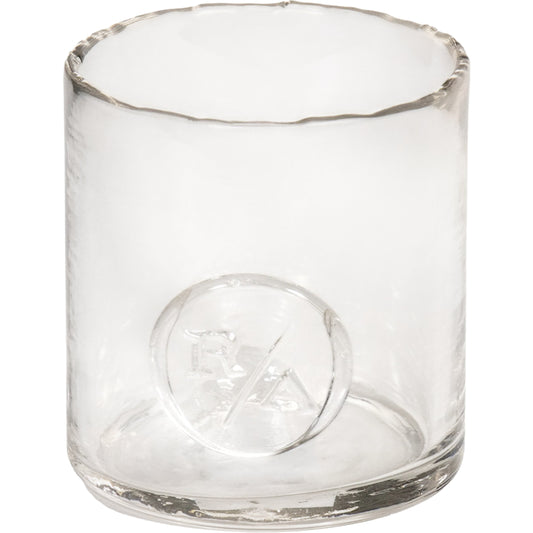 Monogram Glass Votive by Regina Andrew. Made from glass in a unique style.