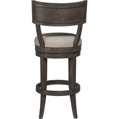 Aperitif Swivel Bar Stool by Artistica Home in antico. Made from unique in a transitional style.