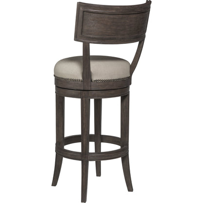 Aperitif Swivel Bar Stool by Artistica Home in antico. Made from unique in a transitional style.