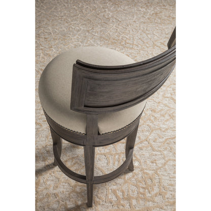 Aperitif Swivel Bar Stool by Artistica Home in antico. Made from unique in a transitional style.