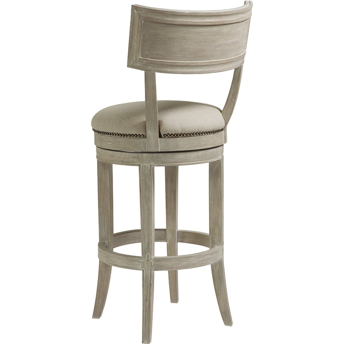 002 SR-834145 | Additional Silo | Apertif Swivel Barstool-Bianco Finish by Artistica Home. Made from unique in a transitional style.