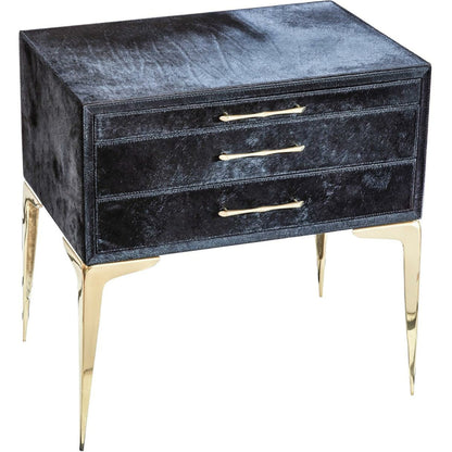 Stiletto Bedside Table by Global Views. Made from unique in a transitional style.