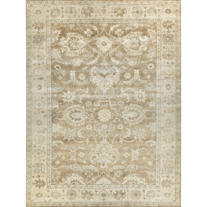 Antique Weave Oushak Rug II by Exquisite Rugs in gray, brown. Made from new zealand wool in a unique style.