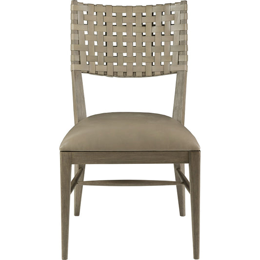 Milo Leather Side Chair by Artistica Home. Made from unique in a modern style.