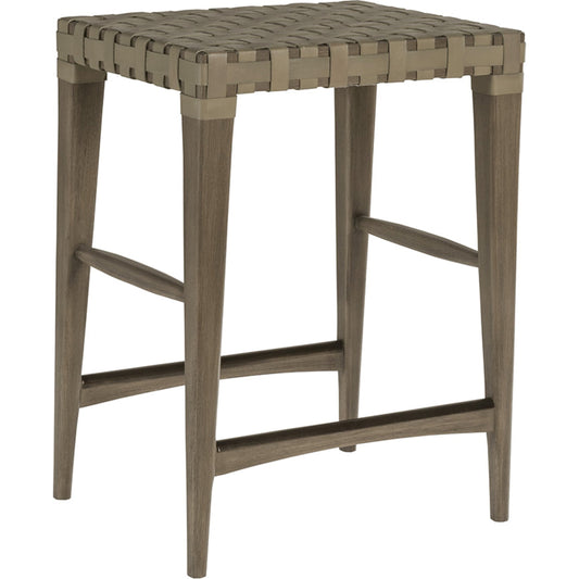 Milo Leather Backless Counter Stool by Artistica Home. Made from unique in a modern style.