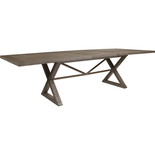 Ringo Dining Table by Artistica Home in grigio. Made from unique in a transitional style.