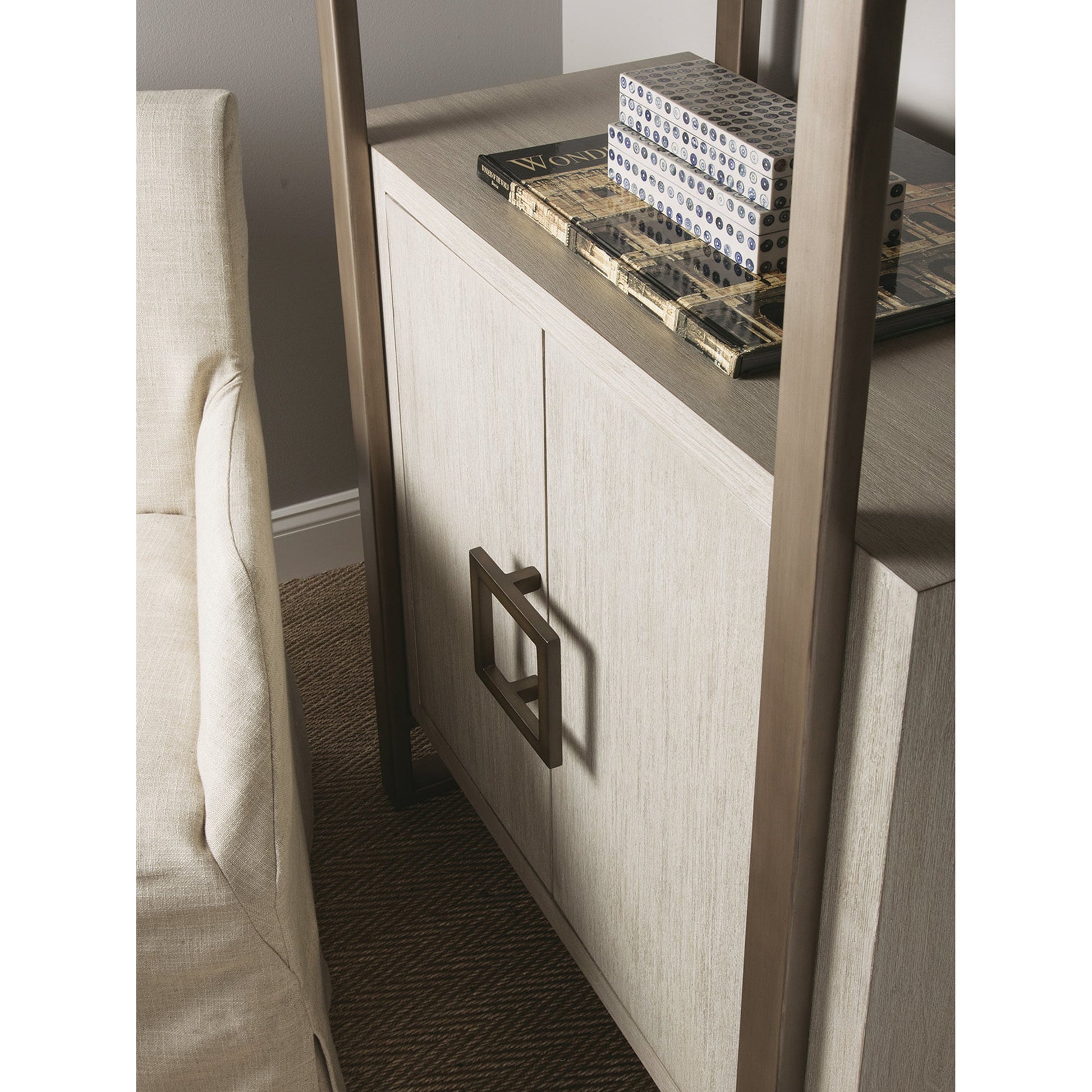 Vertex Bookcase by Artistica Home. Made from unique in a transitional style.