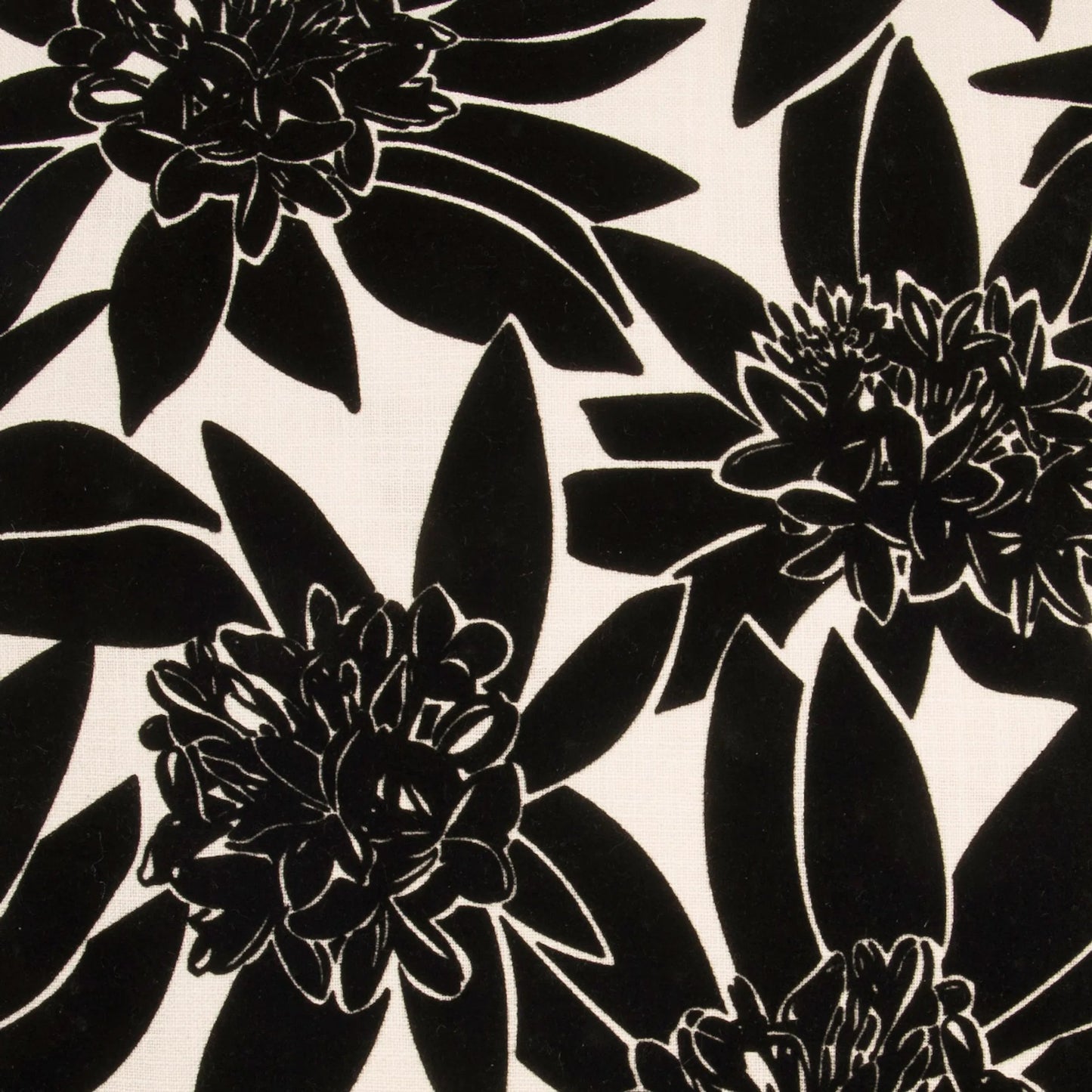 001 SI-2381730 | Closeup | Maui Pillow by DV Kap Home in black. Made from unique in a eclectic & global style.
