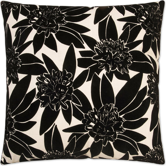 Maui Pillow by DV Kap Home in black. Made from unique in a unique style.