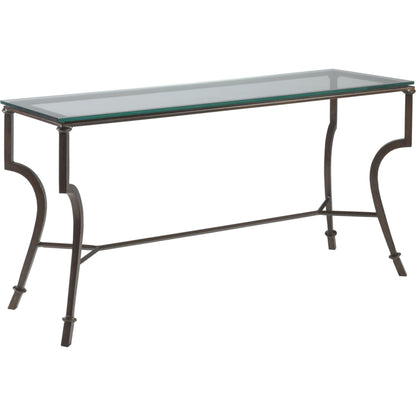 Syrah Console by Artistica Home in antique copper. Made from unique in a transitional style.