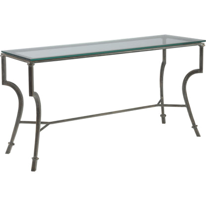 Syrah Console by Artistica Home in antique copper. Made from unique in a transitional style.
