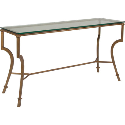 Syrah Console by Artistica Home in antique copper. Made from unique in a transitional style.