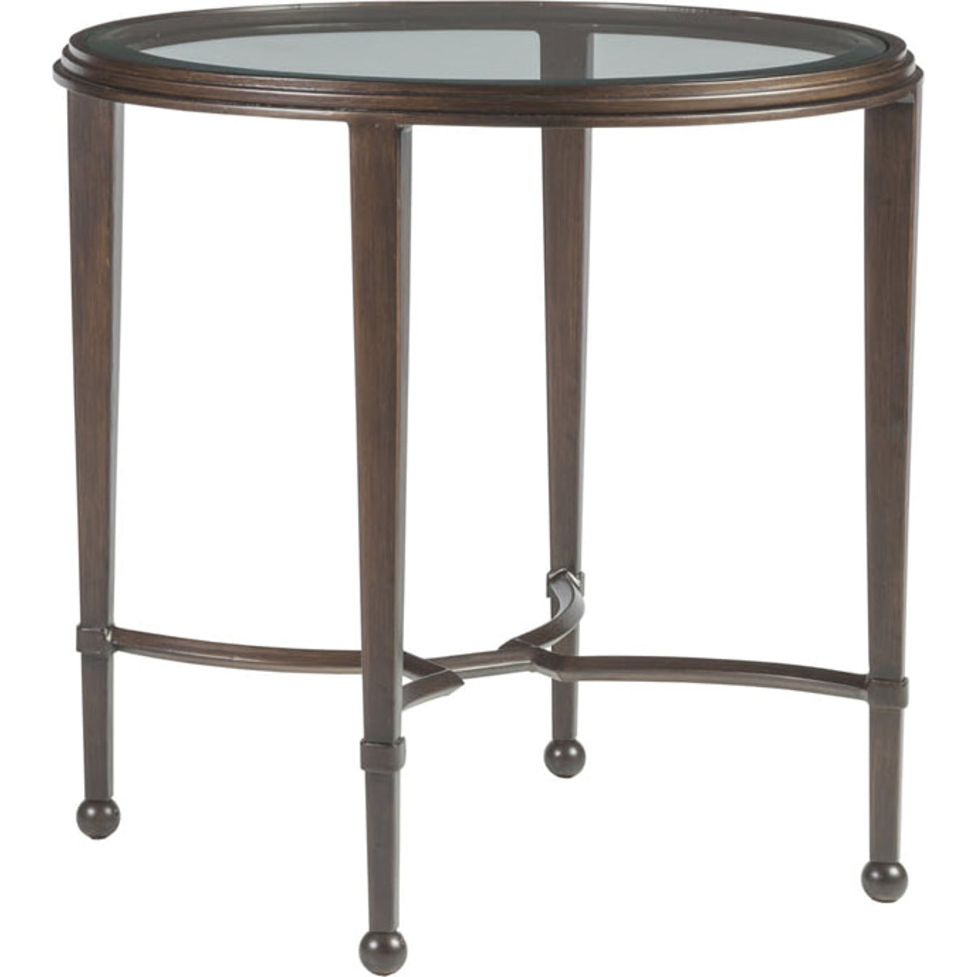 Sangiovese Round End Table by Artistica Home. Made from unique in a transitional style.