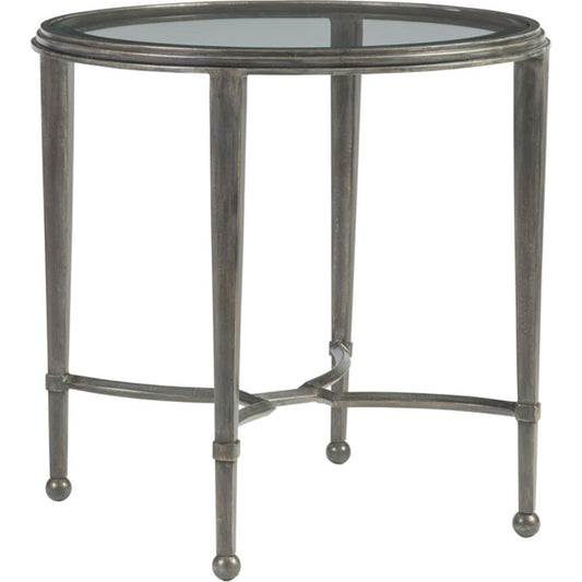 Sangiovese Round End Table by Artistica Home. Made from unique in a transitional style.