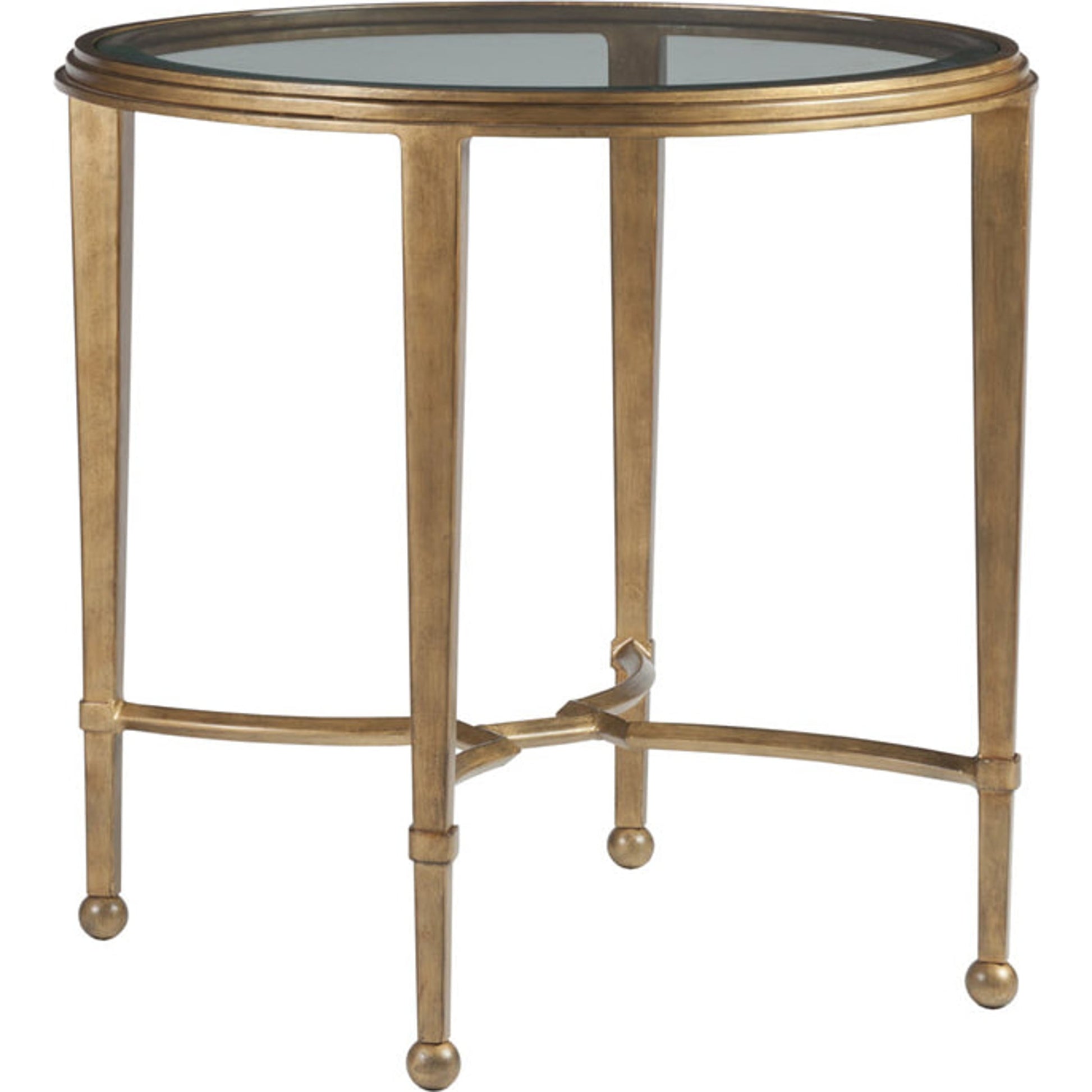 Sangiovese Round End Table by Artistica Home. Made from unique in a transitional style.