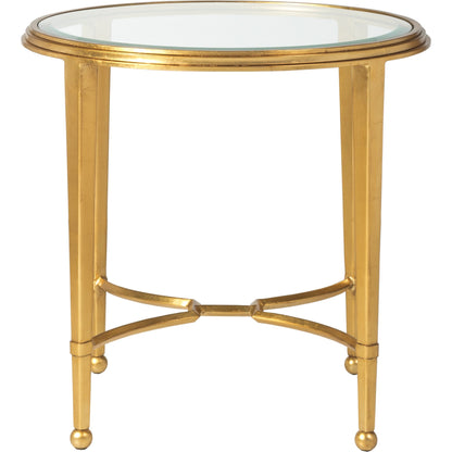 Sangiovese Round End Table by Artistica Home. Made from unique in a transitional style.