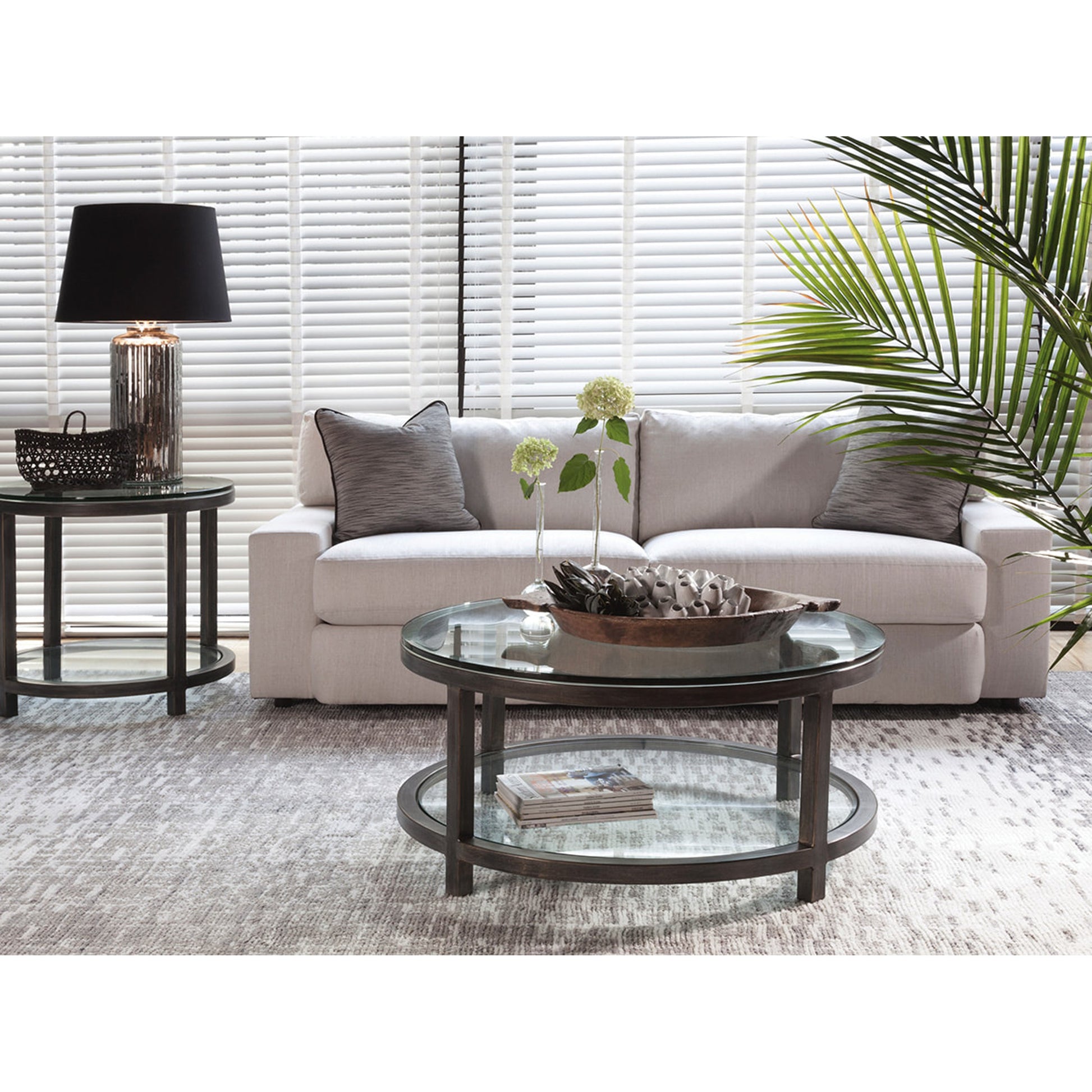 Per Se Round Cocktail Table by Artistica Home. Made from unique in a modern style.