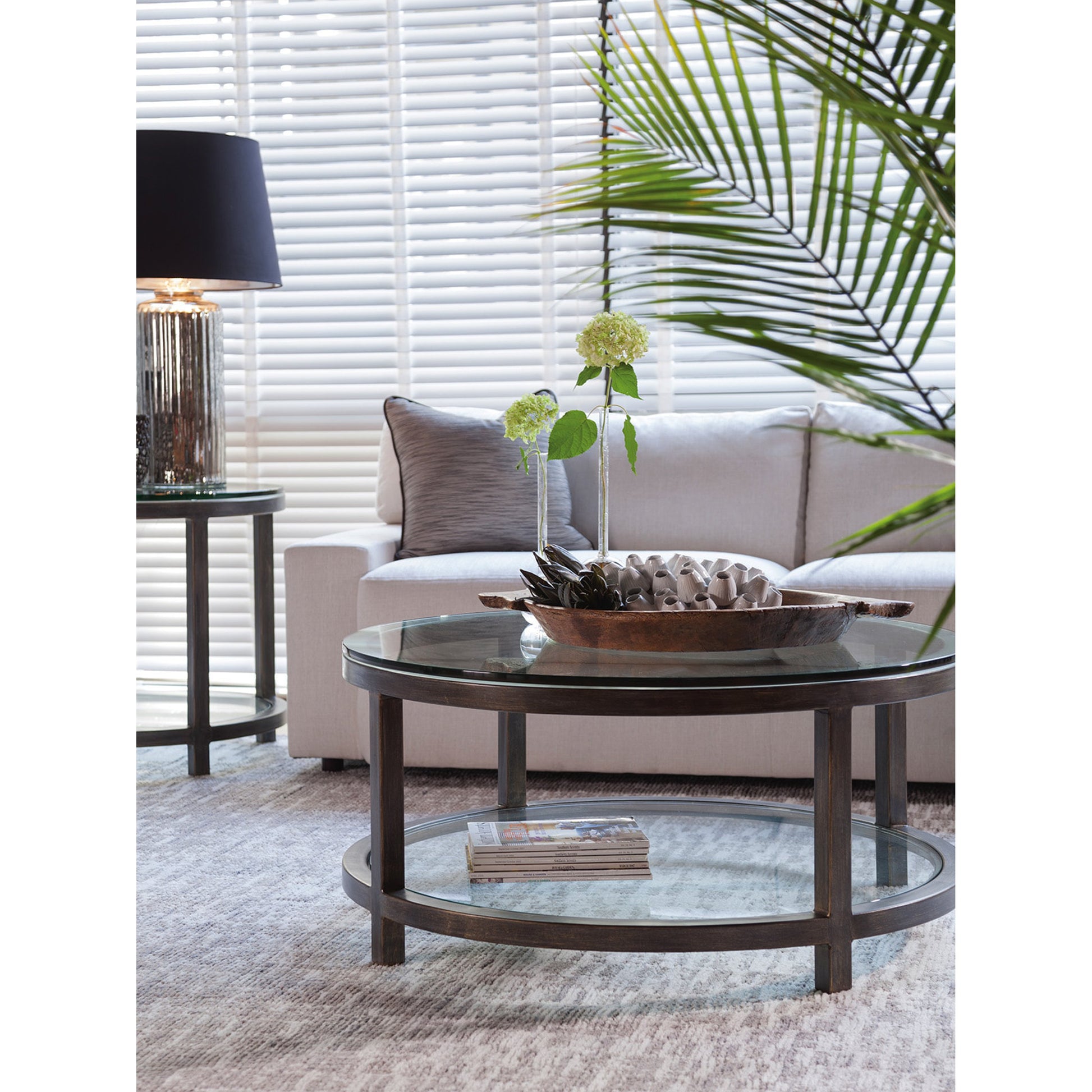 Per Se Round Cocktail Table by Artistica Home. Made from unique in a modern style.