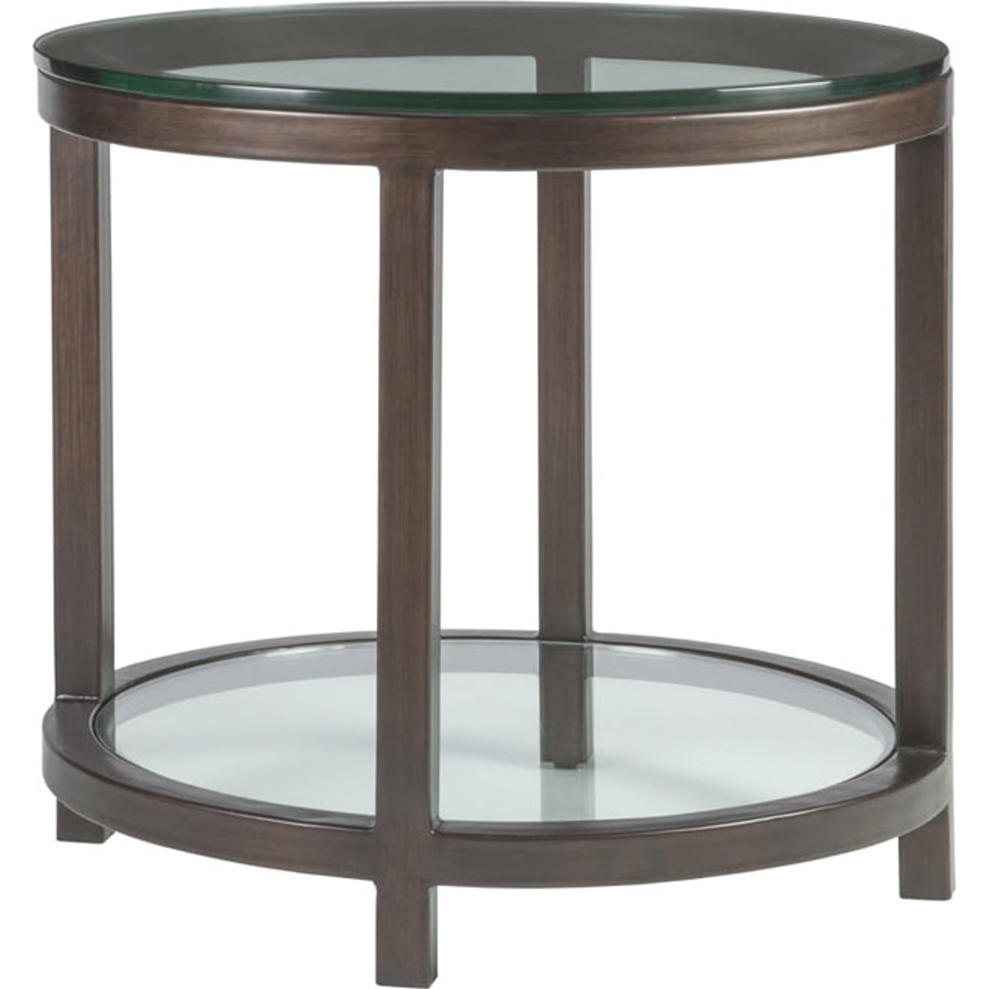 Per Se Round End Table by Artistica Home. Made from unique in a transitional style.