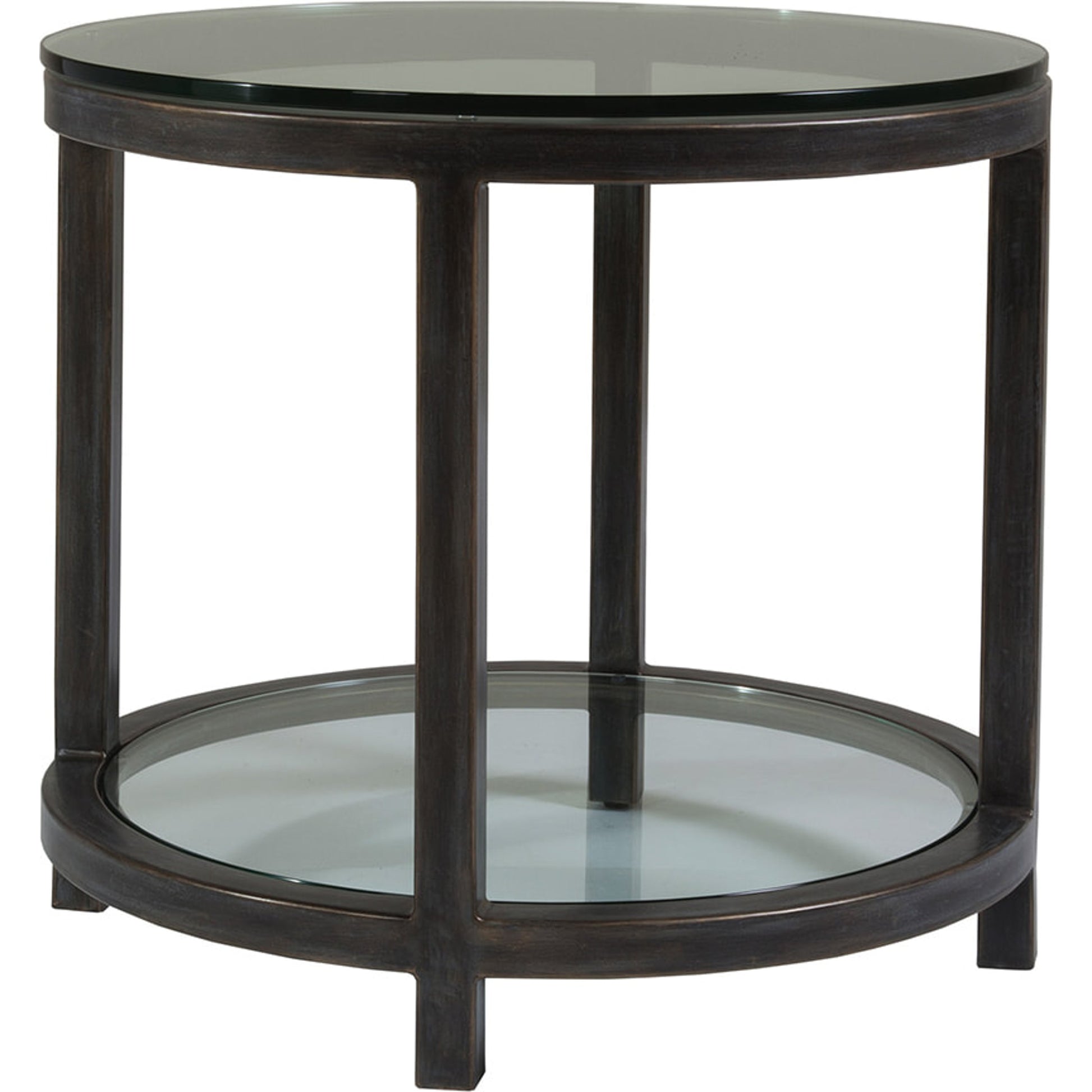 Per Se Round End Table by Artistica Home. Made from unique in a transitional style.