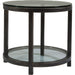 Per Se Round End Table by Artistica Home. Made from unique in a transitional style.