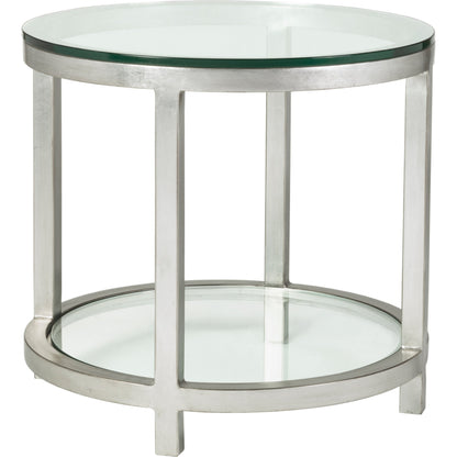 Per Se Round End Table by Artistica Home. Made from unique in a transitional style.