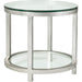 Per Se Round End Table by Artistica Home. Made from unique in a transitional style.
