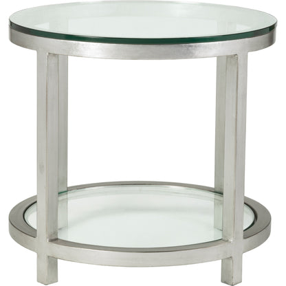 Per Se Round End Table by Artistica Home. Made from unique in a transitional style.