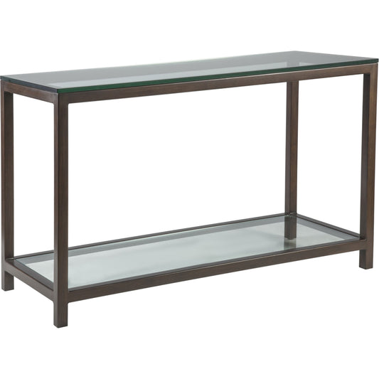 Per Se Console by Artistica Home in antique copper. Made from unique in a transitional style.