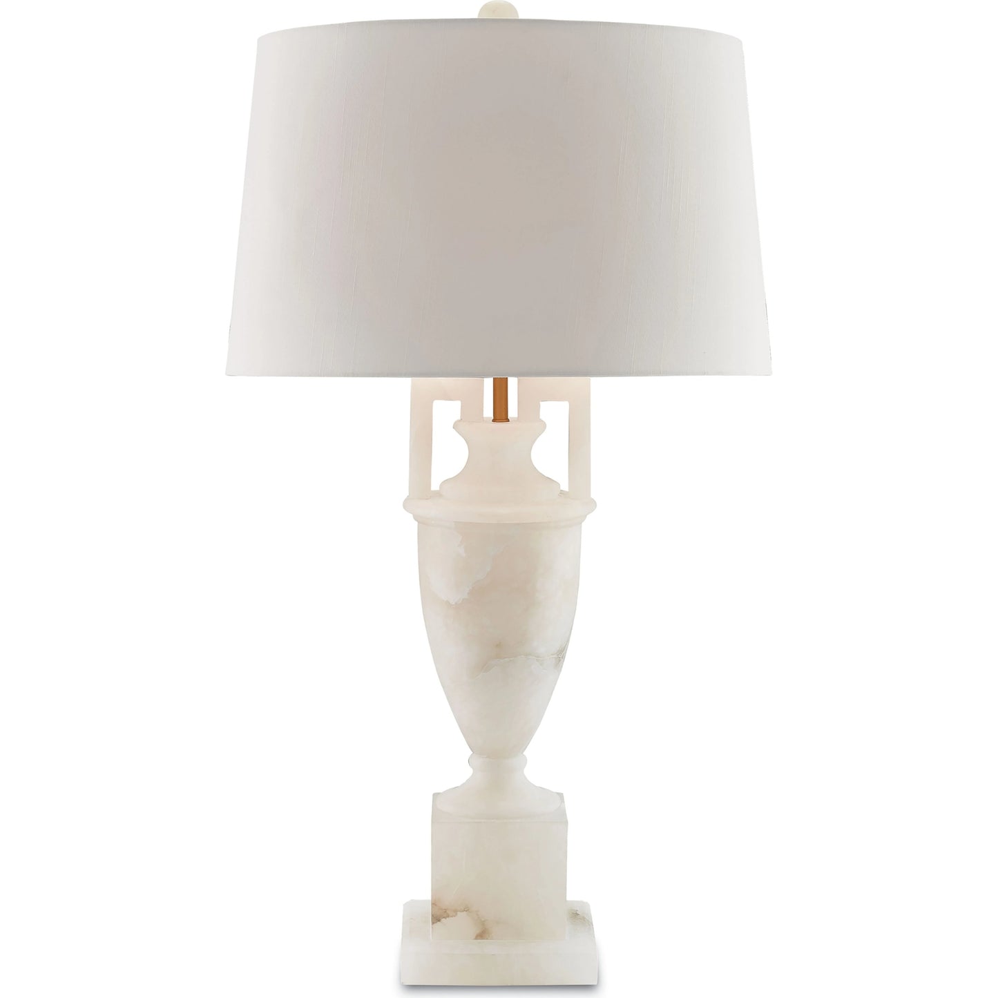 001 S-223093 | Primary Silo | Clifford Table Lamp by Currey and Company in natural, coffee bronze. Made from alabaster, metal in a traditional style.