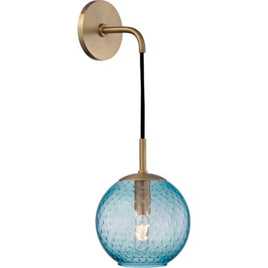 Rousseau Sconce by Hudson Valley. Made from steel in a modern style.