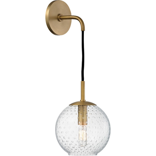 Rousseau Sconce by Hudson Valley. Made from steel in a modern style.