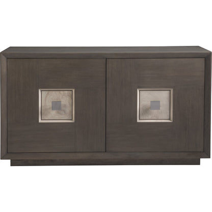 Mercury Two Door Media Console by Artistica Home in bleached olive ash burl. Made from unique in a modern style.