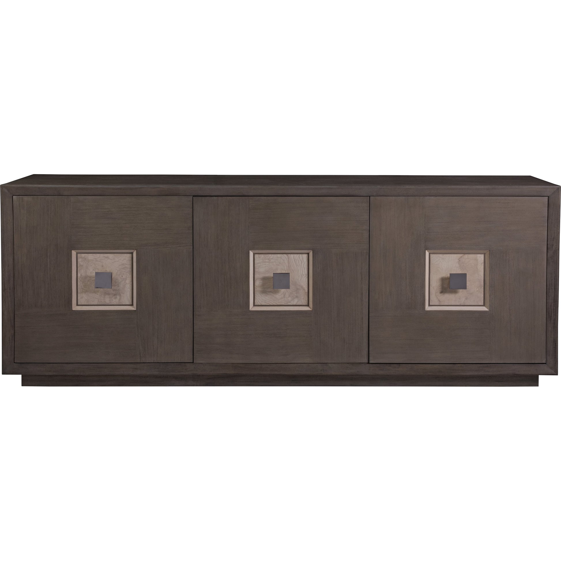 Mercury Media Console by Artistica Home in bleached olive ash burl. Made from unique in a modern style.
