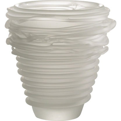 Tornado Vase by Global Views. Made from glass in a modern style.