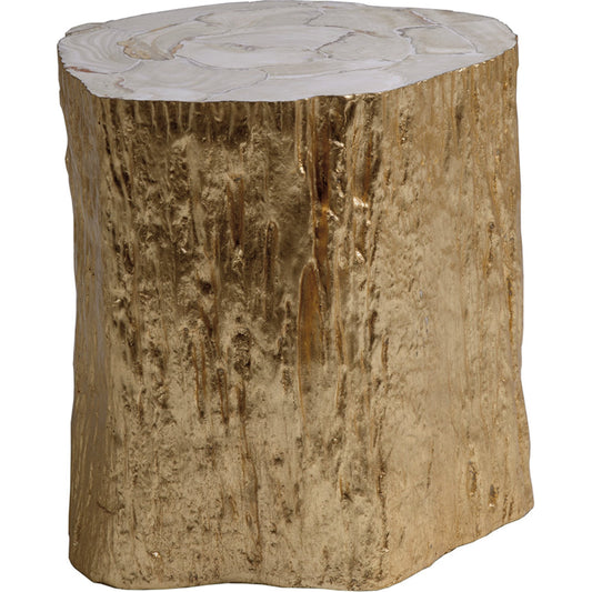 Trunk Segment Spot Table by Artistica Home. Made from unique in a rustic style.