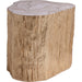 Trunk Segment Side Table by Artistica Home. Made from unique in a rustic style.