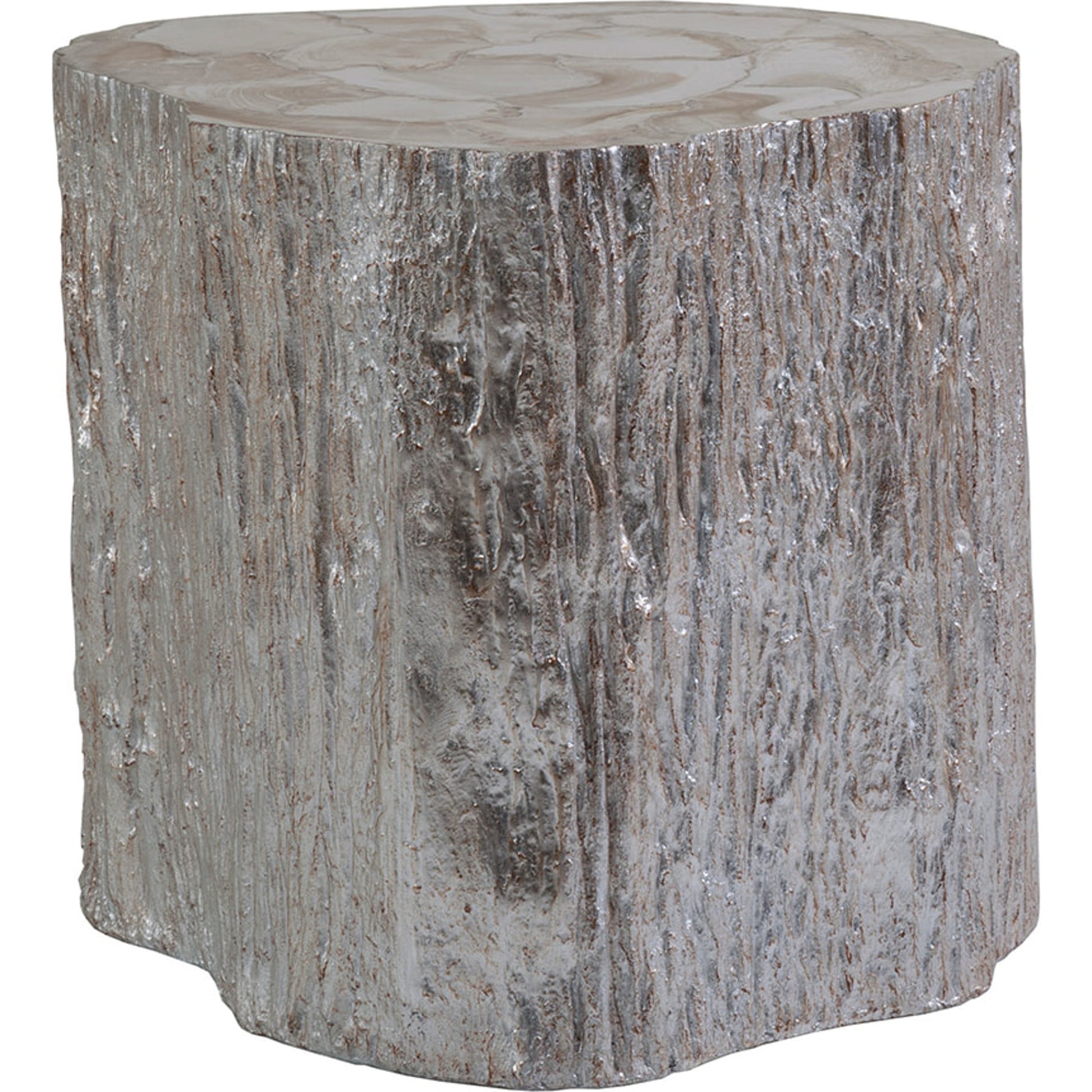 Trunk Segment Side Table by Artistica Home. Made from unique in a rustic style.