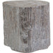 Trunk Segment Side Table by Artistica Home. Made from unique in a rustic style.