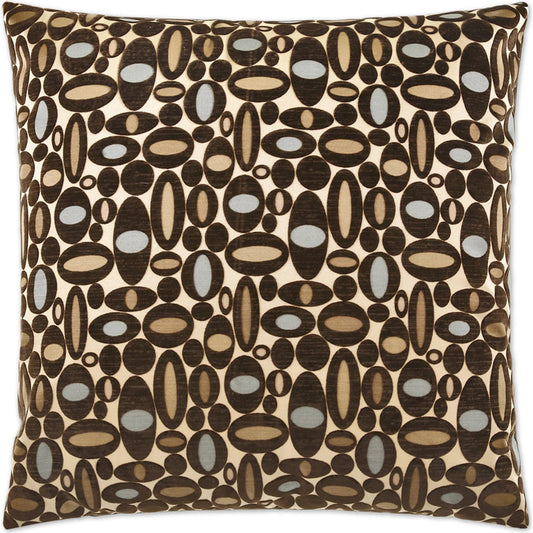 Centric Pillow by DV Kap Home. Made from 42% cotton, 31% polyester, 15% nylon, 12% acrylic in a unique style.